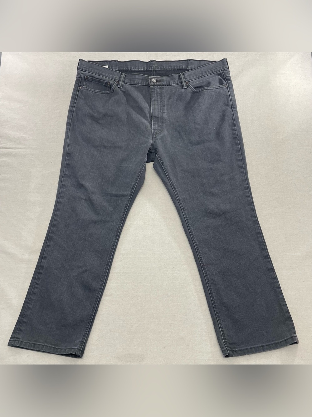 Levi's 541 Athletic Taper Dark Gray Denim Jeans 18757-0019 Mens Big & Tall 46X29